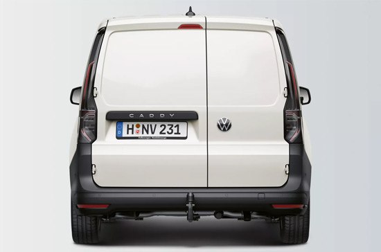 rear barn doors on a small cargo van