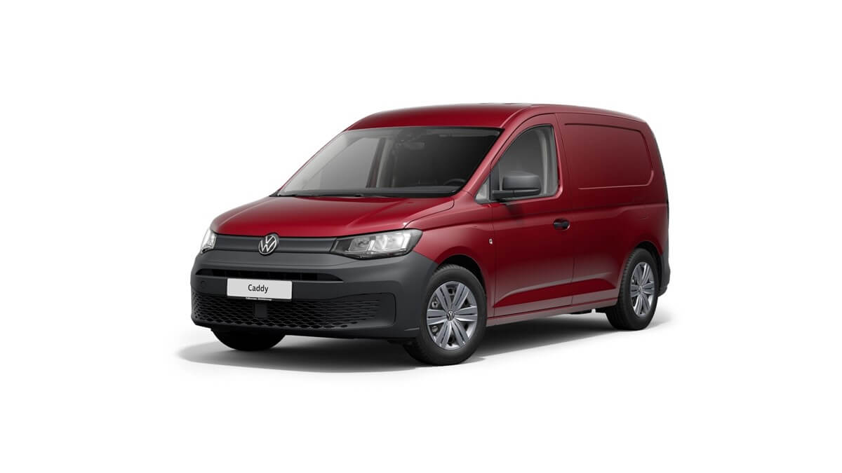 Volkswagen finished in Fortana Red Metallic