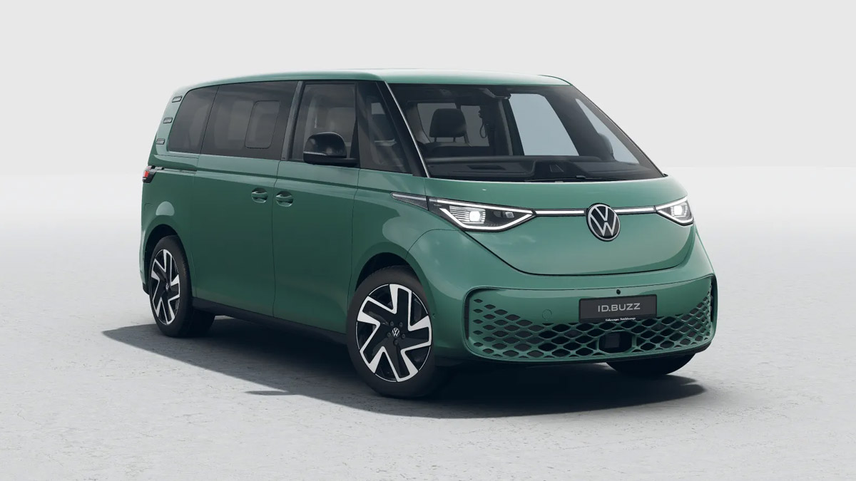Volkswagen finished in Bay Leaf Green Metallic