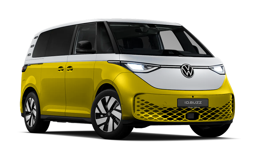 Render of a ID.Buzz with a transparent background