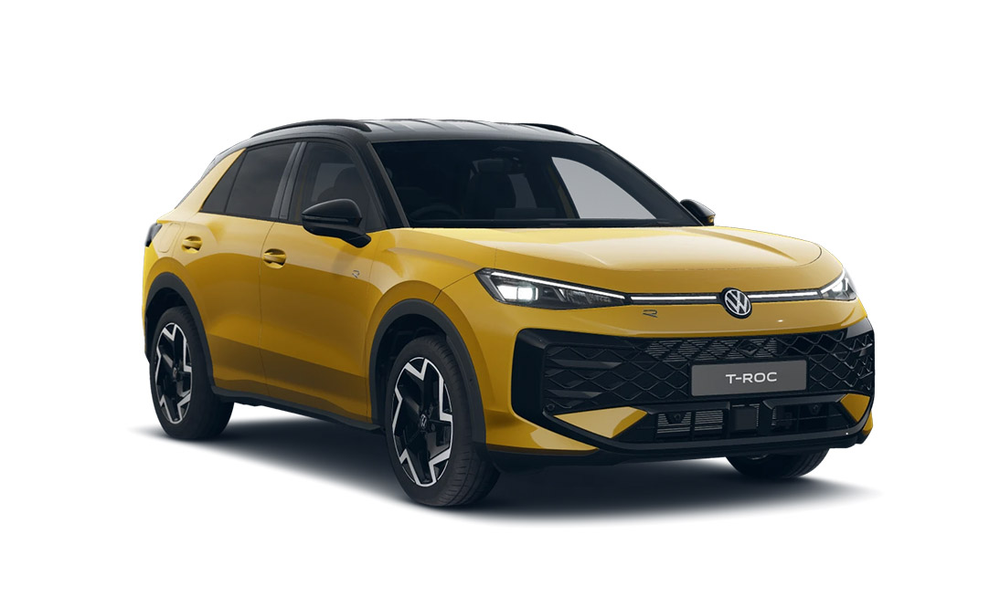 Volkswagen finished in Canary Yellow